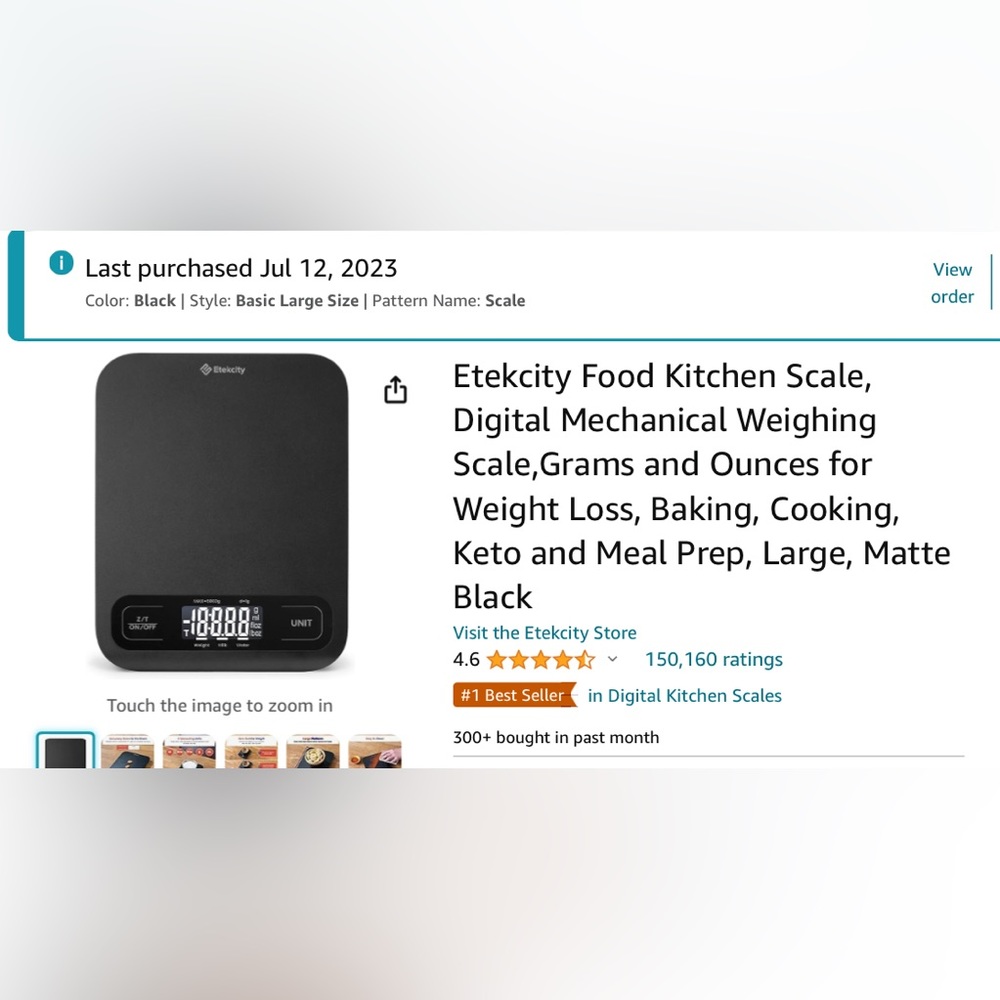 Food digital scale